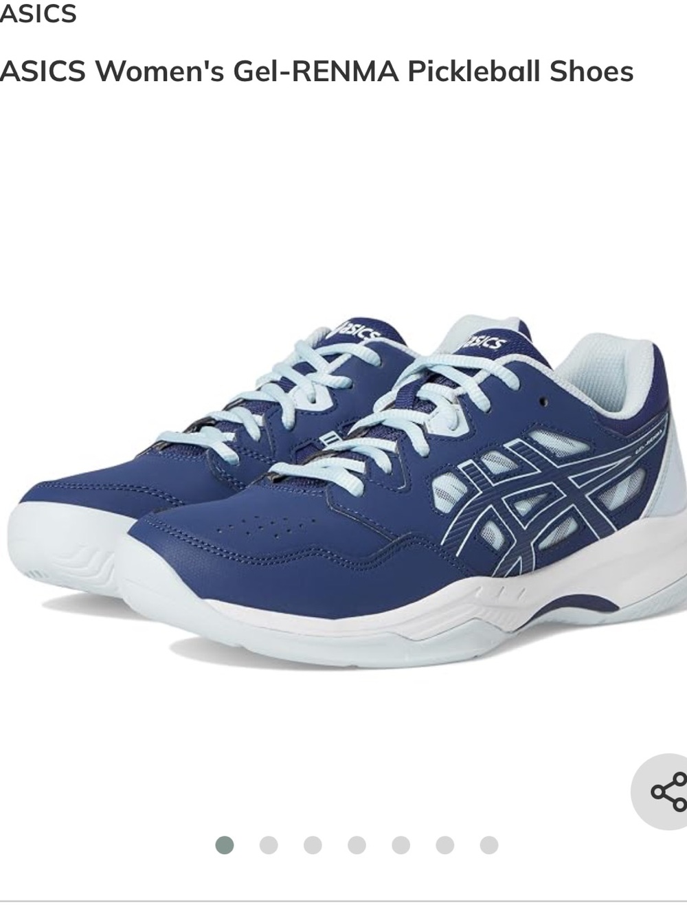 ASICS Women's Gel-RENMA Athletic Shoes - Navy & White